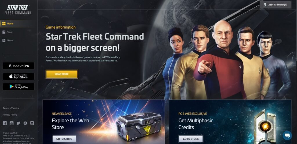 star trek fleet command web store