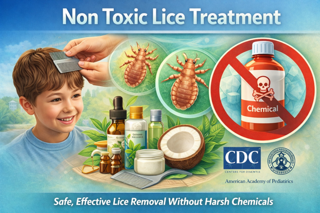 non toxic lice treatment